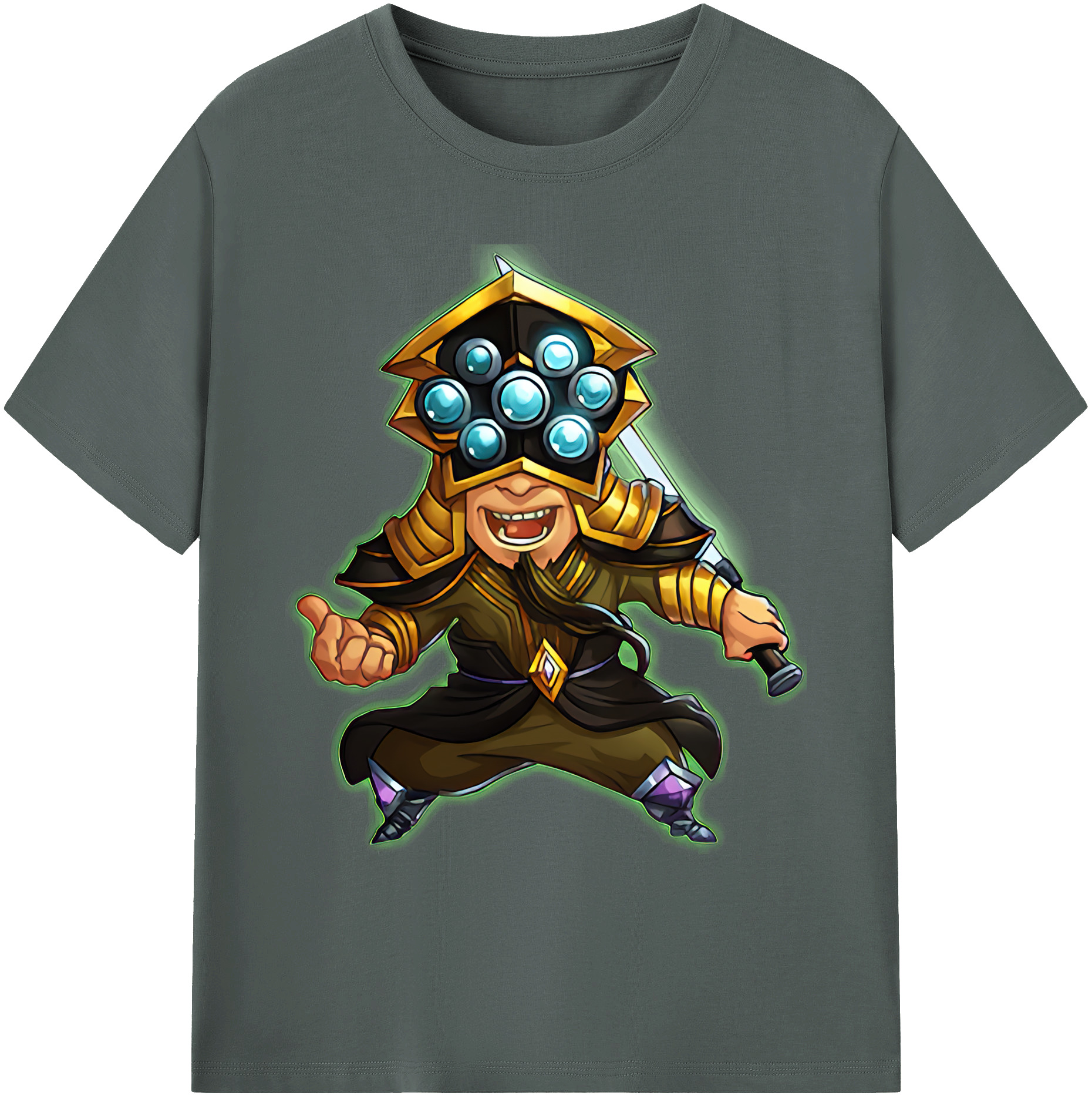リーグ・オブ・レジェンド League of Legends LOL 綿100％ メンズ半袖Tシャツ｜肌触りやわらか＆通気性